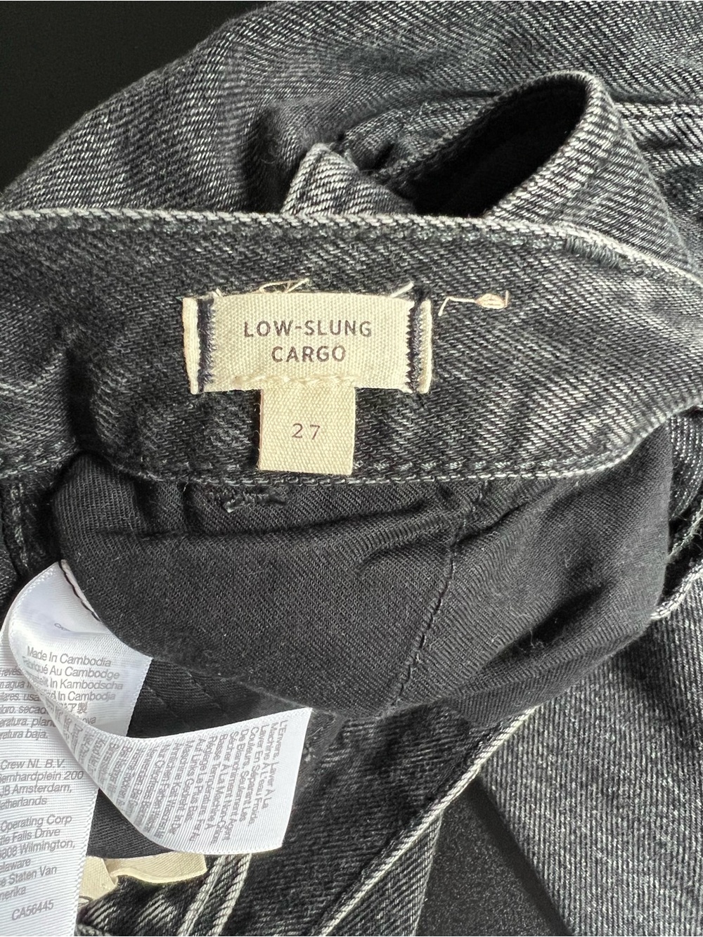 Madewell low slung cargo jeans - Picture 4 of 5